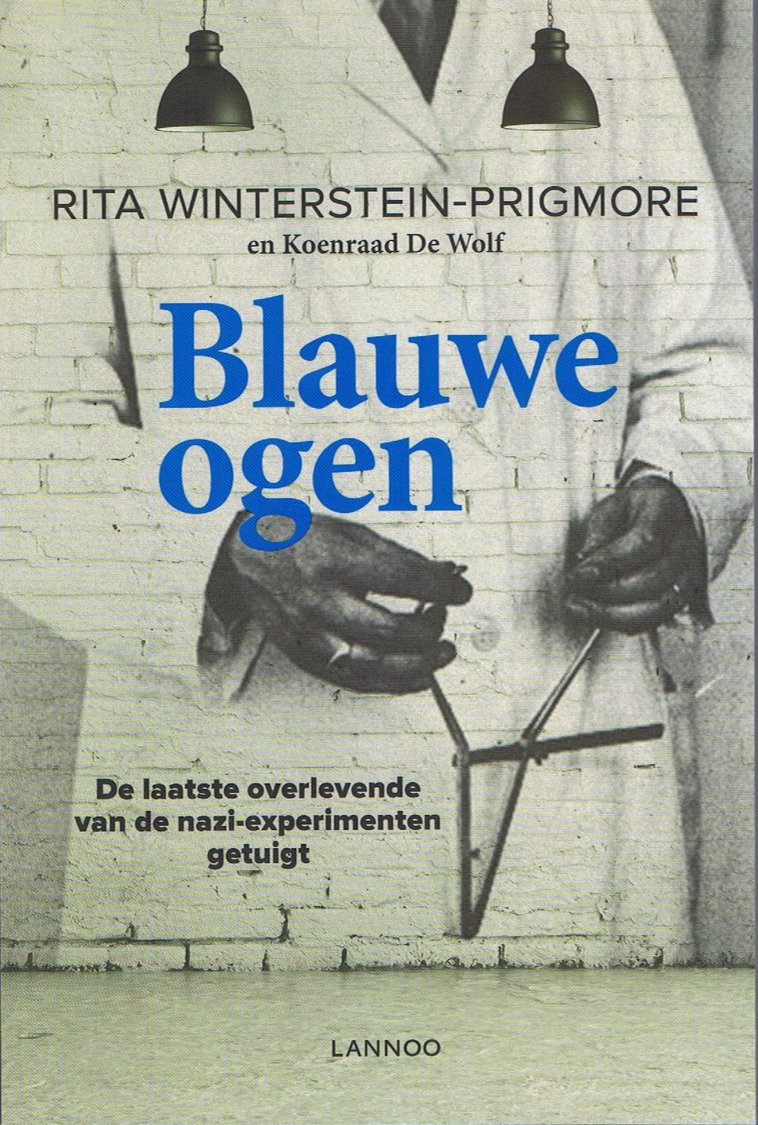 Blauwe ogen.